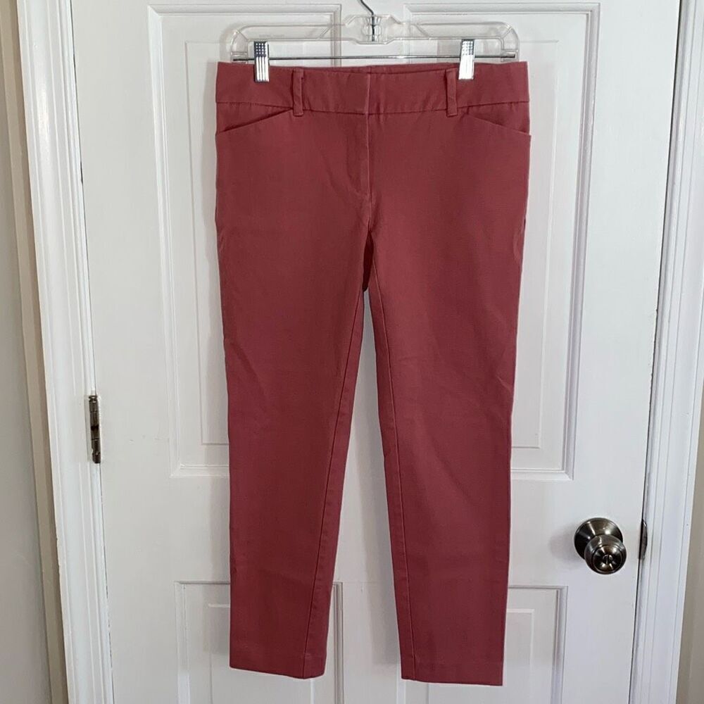 New York & Company pink chino pants size 4